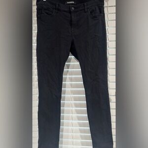 Express Black Skinny Jeans Modern Fit